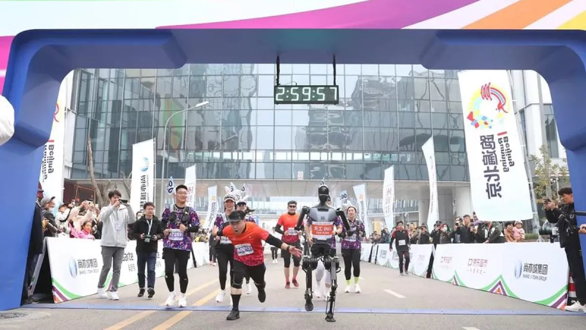 oameni vs roboti semimaraton