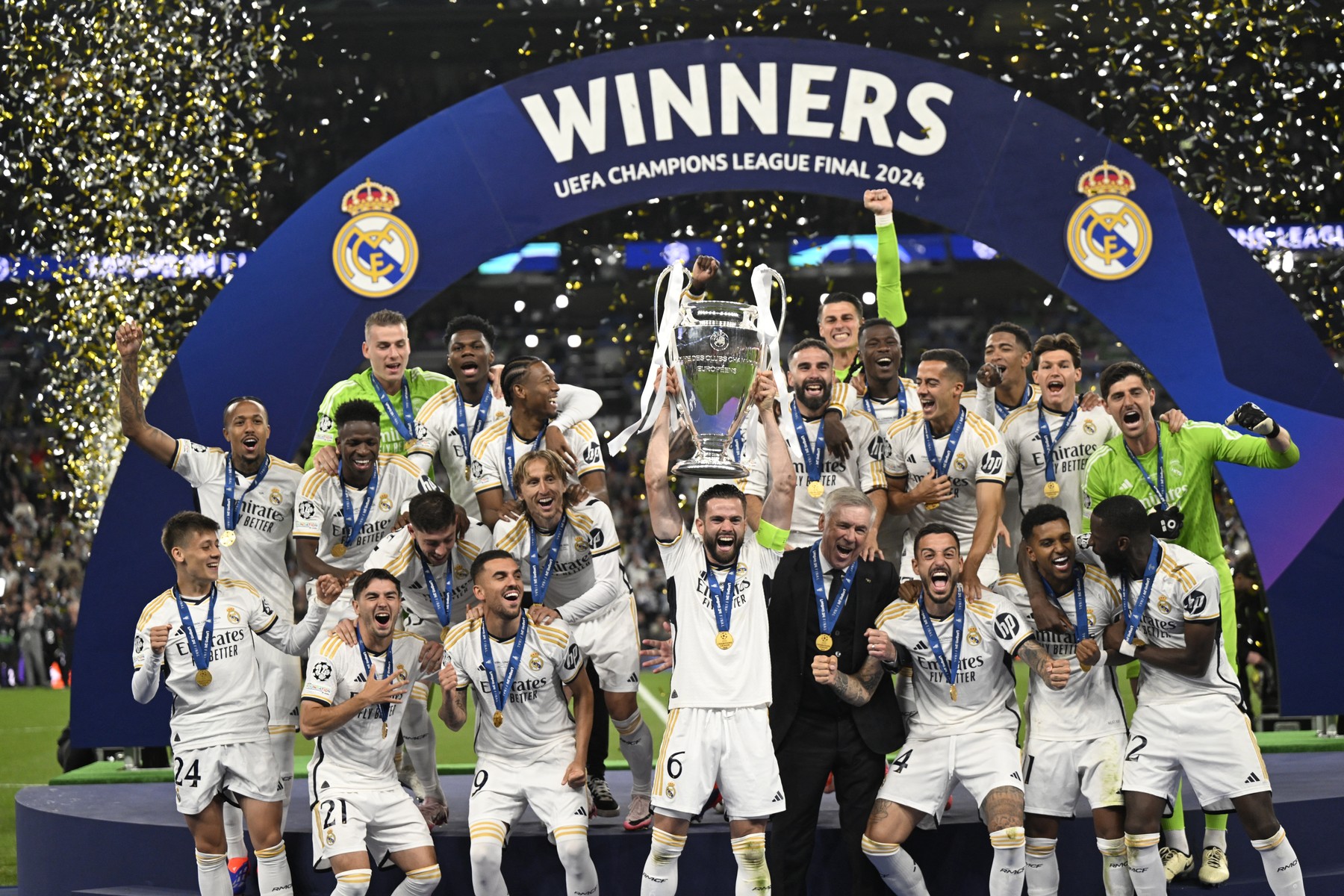 Real Madrid - Triumfatoare in Champions League 2024